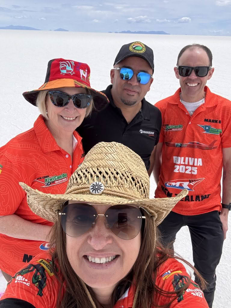 Bolivia katrina cesar ( mansosn ) mark cherie on the salt