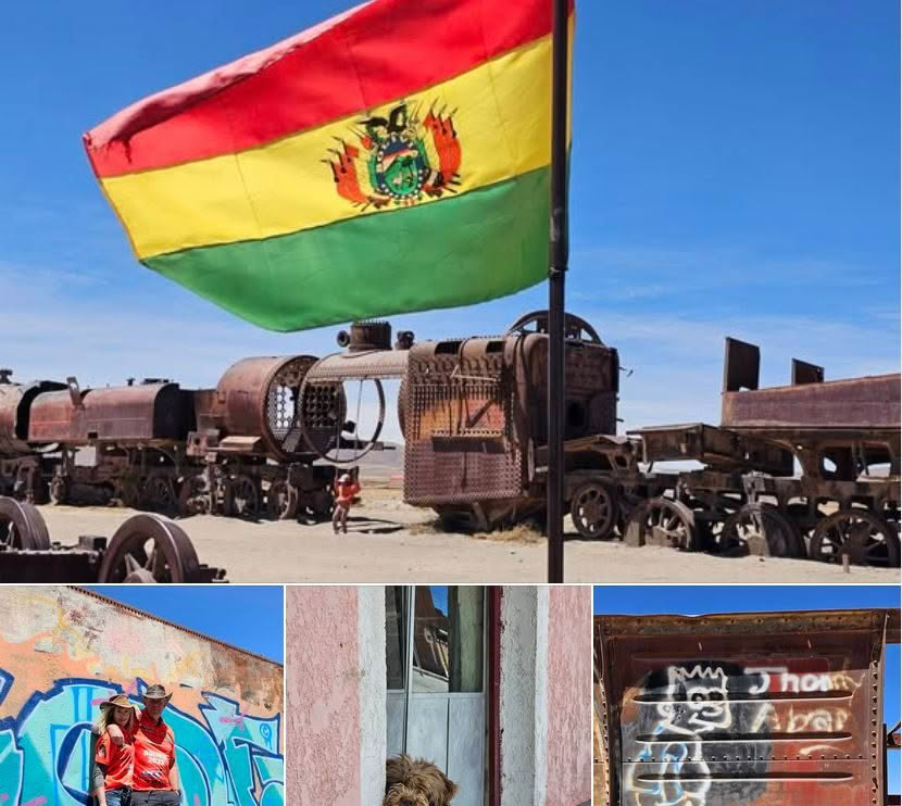 Bolivia old trains