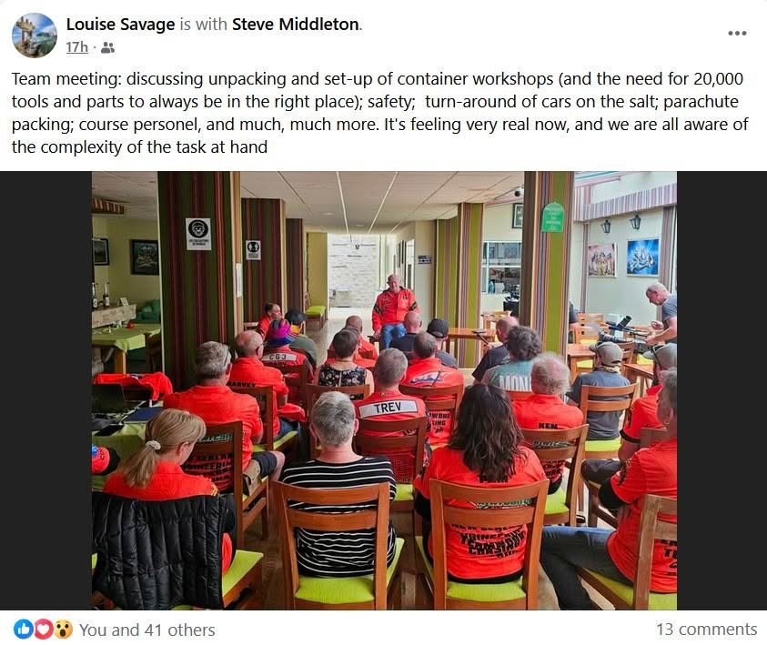 Bolivia team meeting with story sept 25