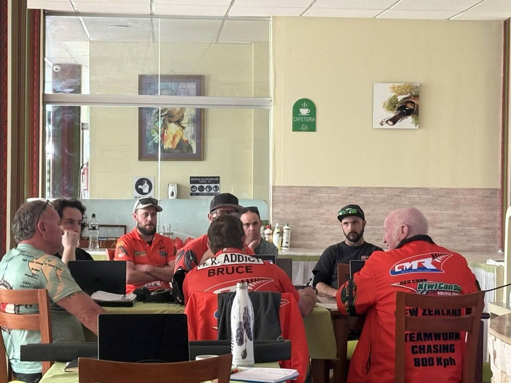 Bolivia tuning brain storming team at work