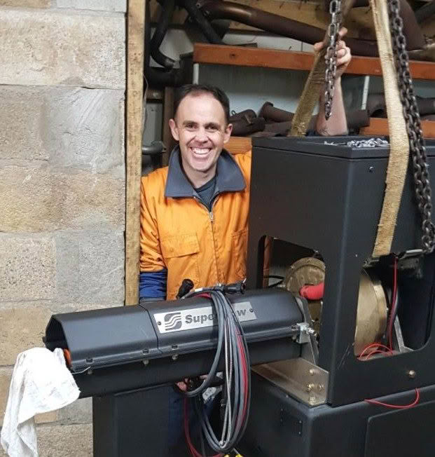 Dyno installing Mark July