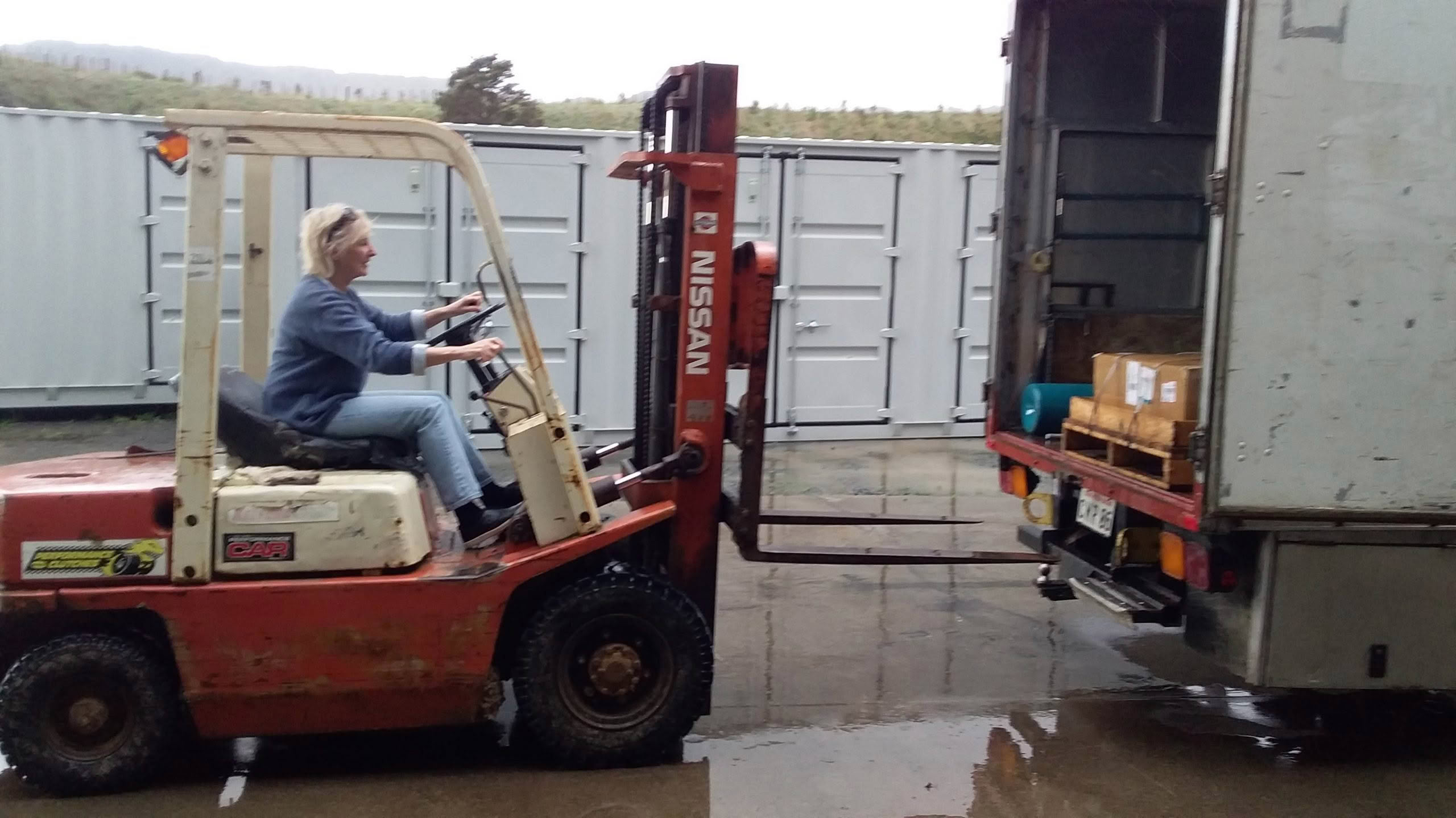 Jane On Forklift June2022