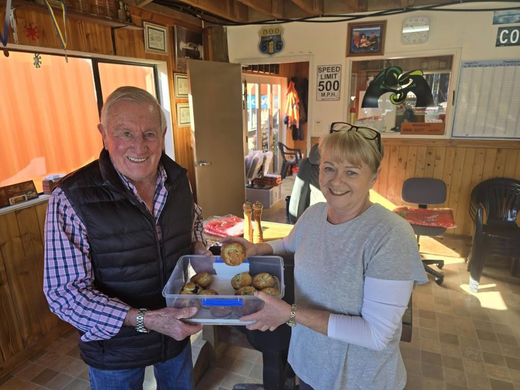 Robyn Muffins Brian Hand Over To Alison Bolivia 25