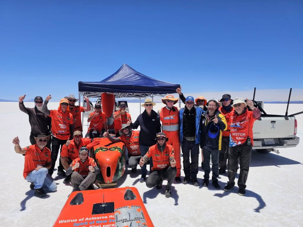 Wairua 1 Boliviaat start 1st run