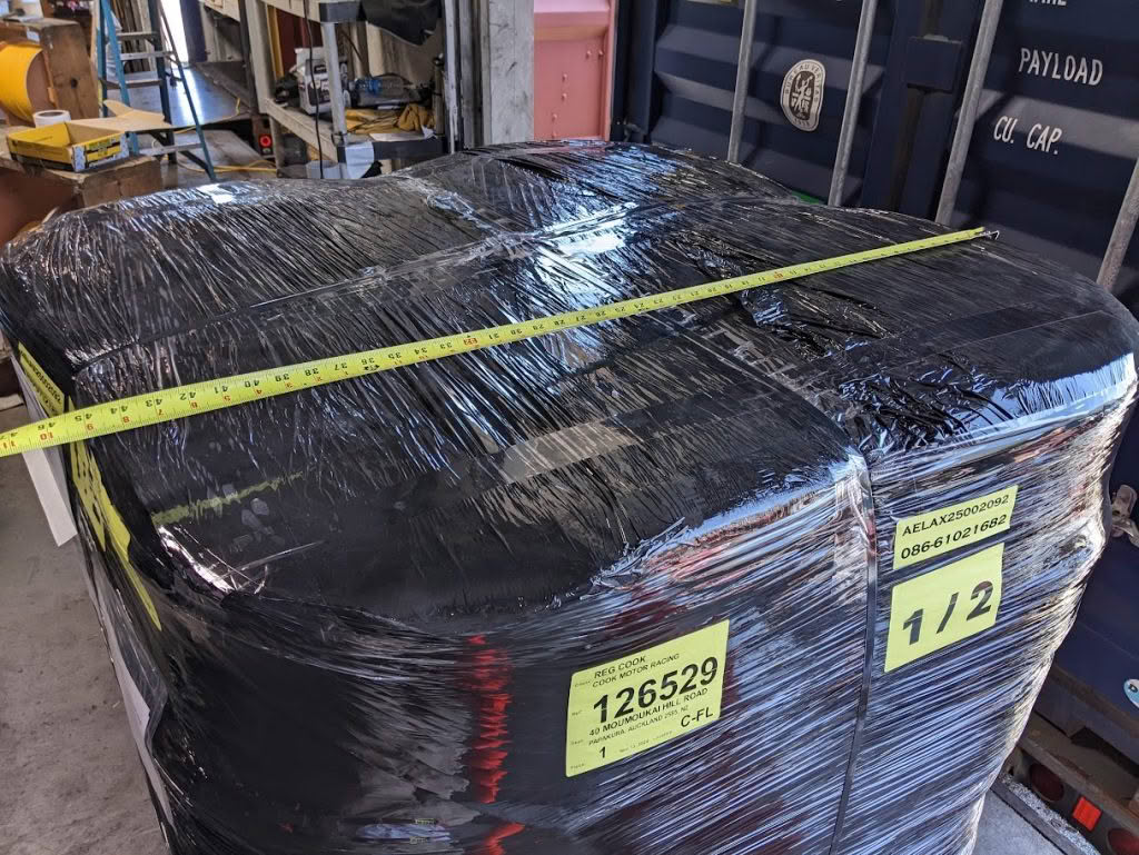 Wairua 1 Tyres Shipping June 25