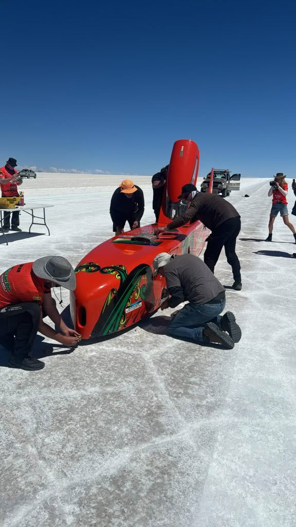 Wairua 1 on salt finishin sevice Bolivia