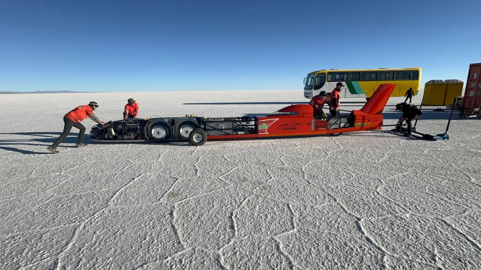 Wairua 2 bolivia outside pits