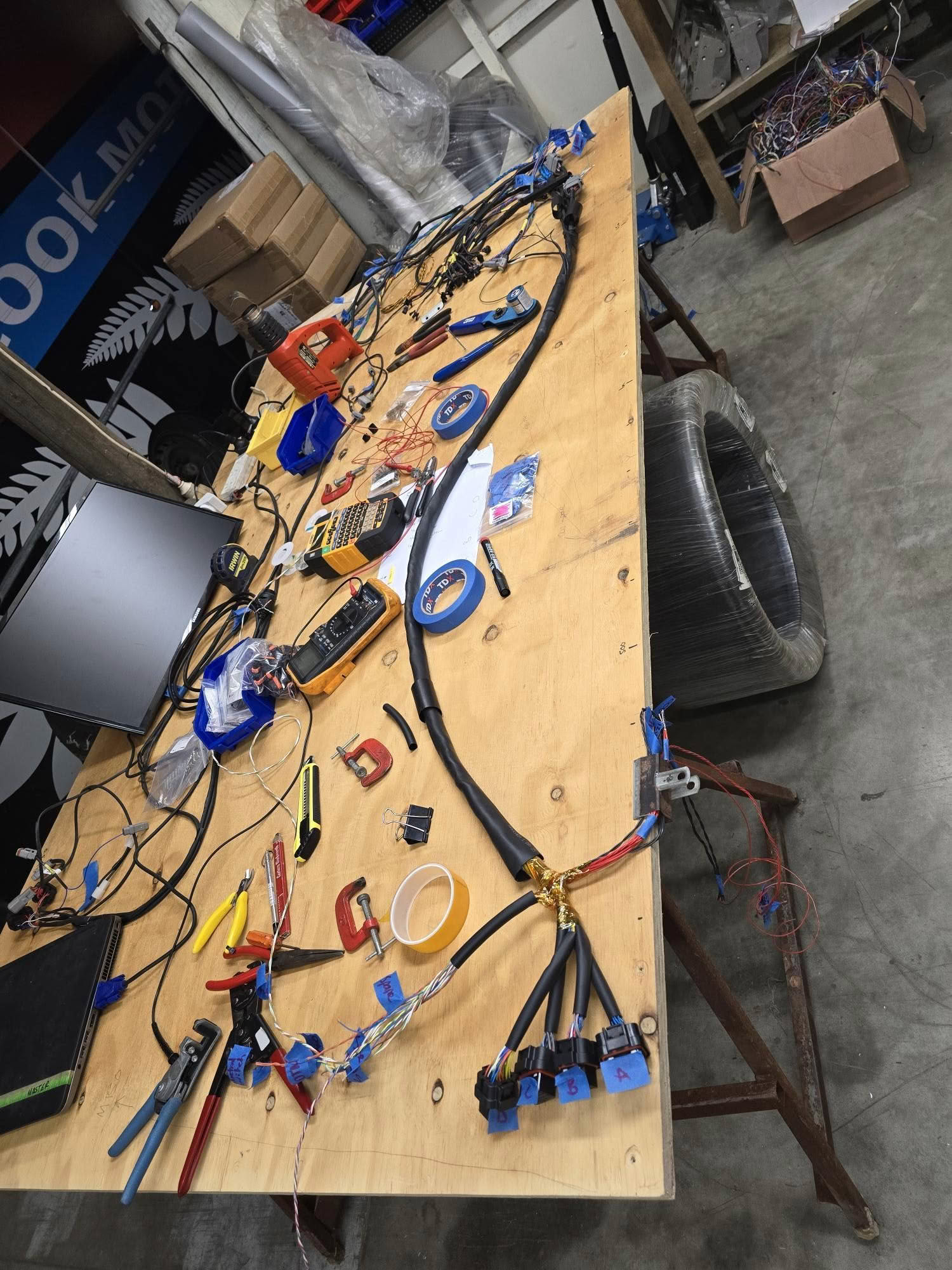 Wiring Loom Gearbox W2 For Gear Shifting
